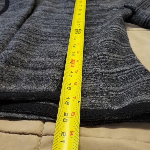 LOFT 100% Merino Wool Open Front Cardigan Jacket Women’s Small Gray Knit Sweater - Picture 3 of 6